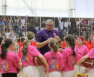 На базе СК «Горизонт» прошёл семинар для тренеров и юных баскетболистов